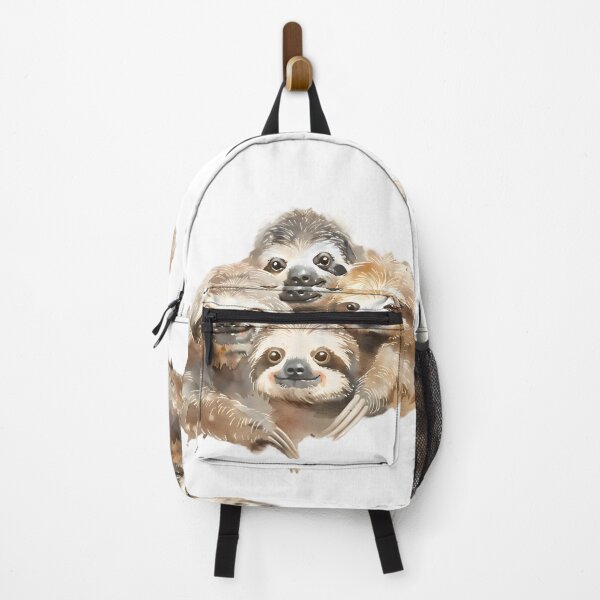 Item preview, Sweet Baby Sloths: Watercolor Charm designed and sold by AI-Only Creations.