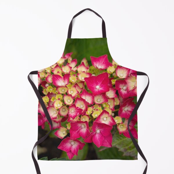 Item preview, Raspberry Color Hydrangea Flower With Green Foliage Background. designed and sold by Harmony Of The Mind.