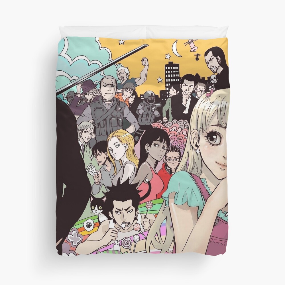 Ensemble Until Death Do Us Part Shi Ga Futari Wo Wakatsu Made 死がふたりを 分かつまで Duvet Cover By Muwumbe Redbubble