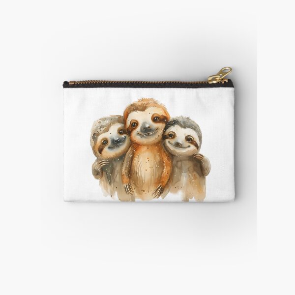 Item preview, Endearing Baby Sloths: Watercolor Whimsy designed and sold by AI-Only Creations.