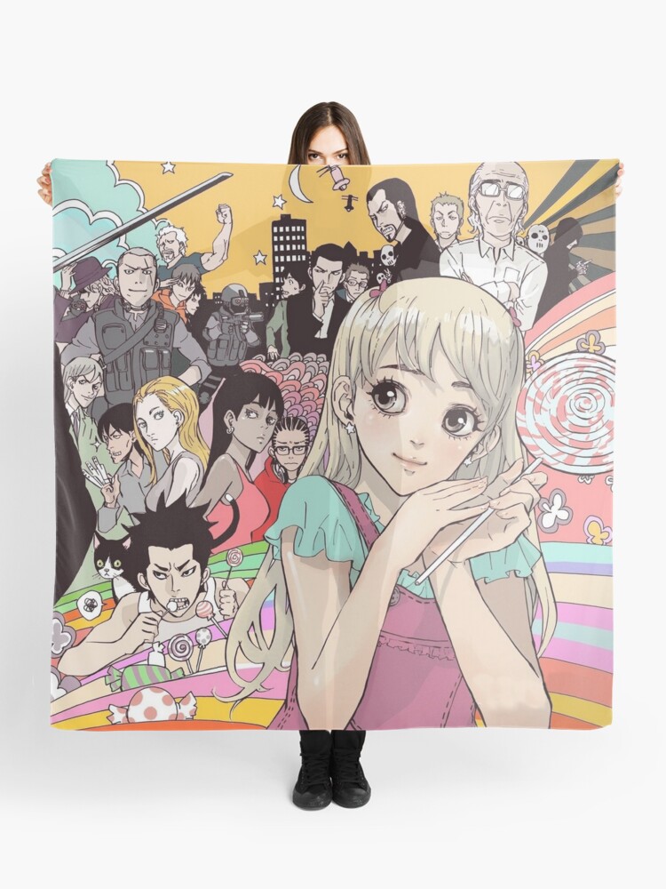Ensemble Until Death Do Us Part Shi Ga Futari Wo Wakatsu Made 死がふたりを 分かつまで Scarf By Muwumbe Redbubble