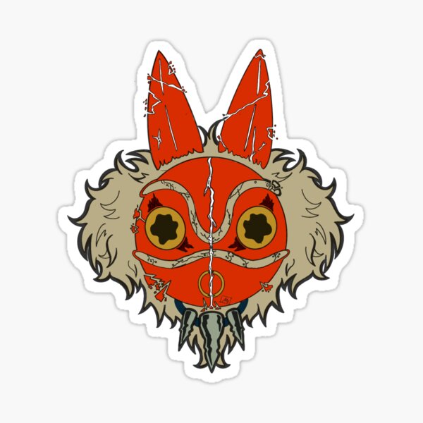 Item preview, San's Mask- Princess Mononoke designed and sold by Illehcimart.
