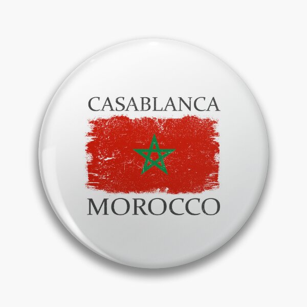 Artikelvorschau, Casablanca Morocco Flag Morocco Tourist Casablanca Visitor entworfen und verkauft von farhanhafeez.