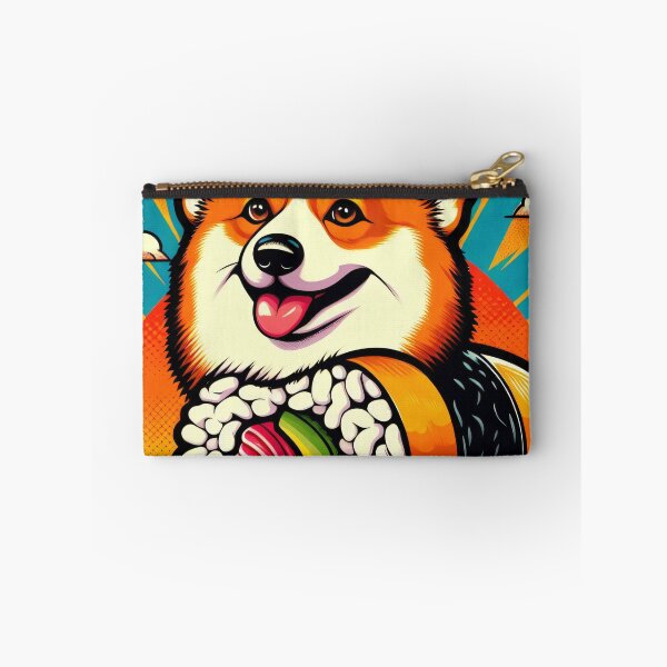 Item preview, Corgi Says "This is How I Roll" | Funny Dog Sushi Chef designed and sold by zoughlal.