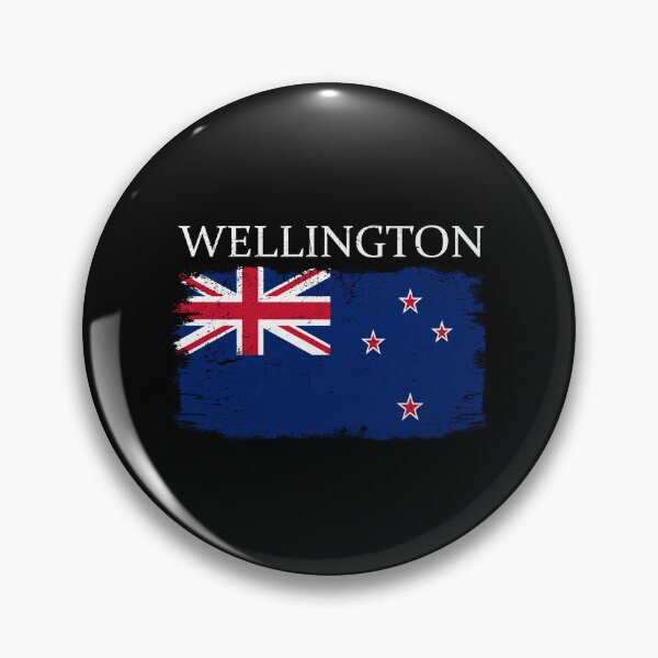 Artikelvorschau, Wellington New Zealand Flag Capital City New Zealand entworfen und verkauft von farhanhafeez.