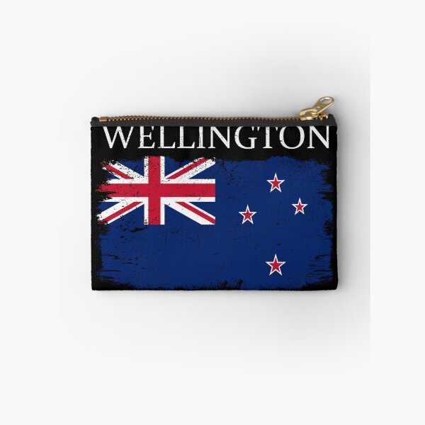 Artikelvorschau, Wellington New Zealand Flag Capital City New Zealand entworfen und verkauft von farhanhafeez.