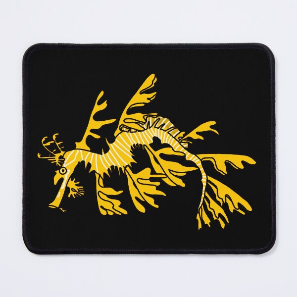 Item preview, Yellow Leafy Seadragon designed and sold by Leapingdoe.