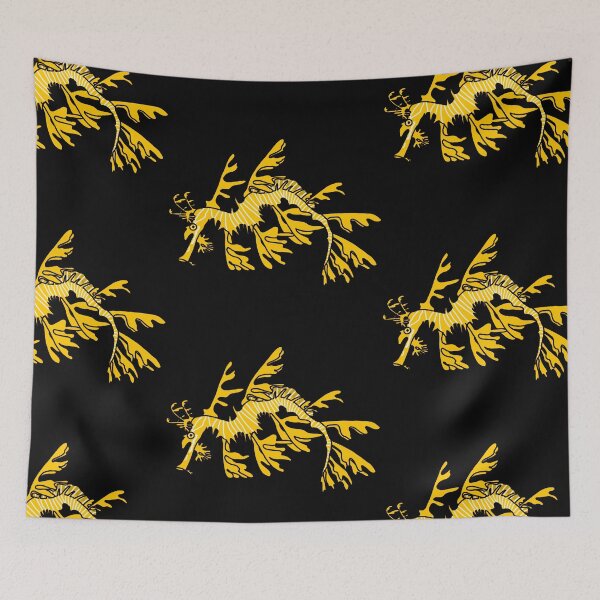 Item preview, Yellow Leafy Seadragon designed and sold by Leapingdoe.