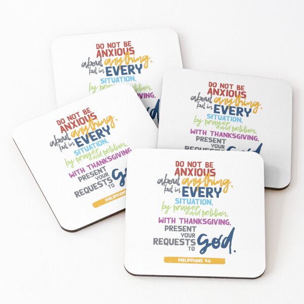 Item preview, Philippians 4:6 designed and sold by BellDesigned.