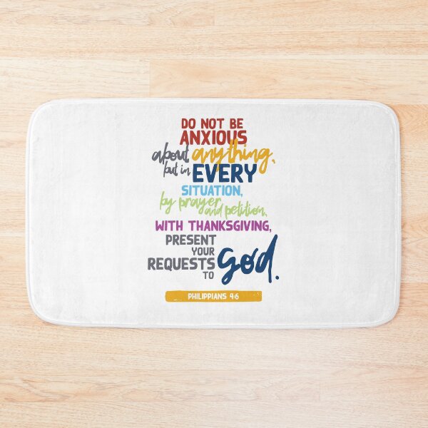 Item preview, Philippians 4:6 designed and sold by BellDesigned.