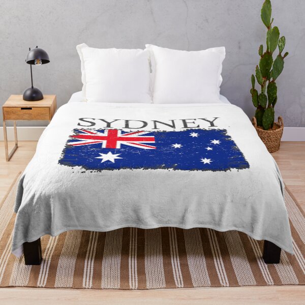 Artikelvorschau, Sydney Australia Flag Sydney Tourist Australia Visitor entworfen und verkauft von farhanhafeez.