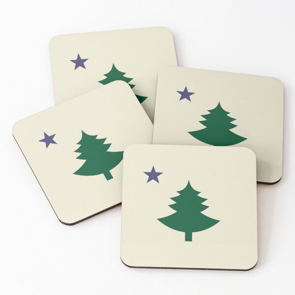 Item preview, Old Original 1901 Maine State Flag with Pine Tree and Star designed and sold by dgavisuals.