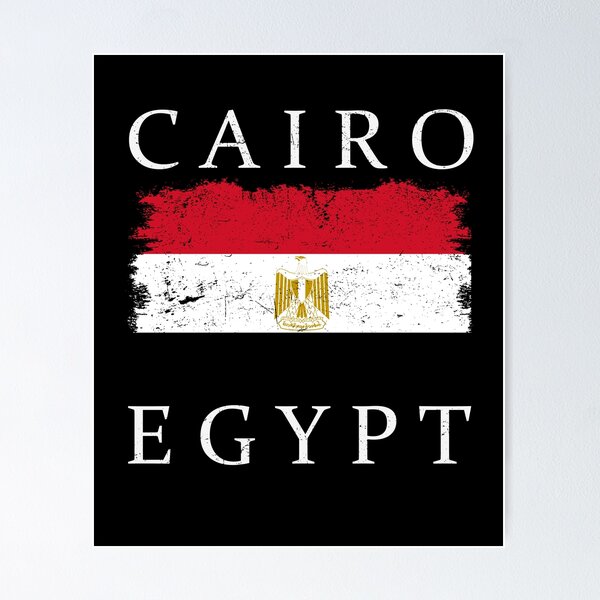 Artikelvorschau, Cairo Egypt Flag Egypt Tourist Capital Egypt Cairo Visitor entworfen und verkauft von farhanhafeez.