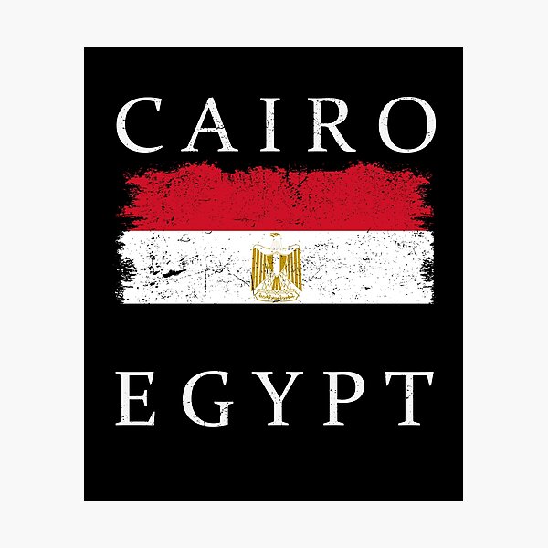 Artikelvorschau, Cairo Egypt Flag Egypt Tourist Capital Egypt Cairo Visitor entworfen und verkauft von farhanhafeez.