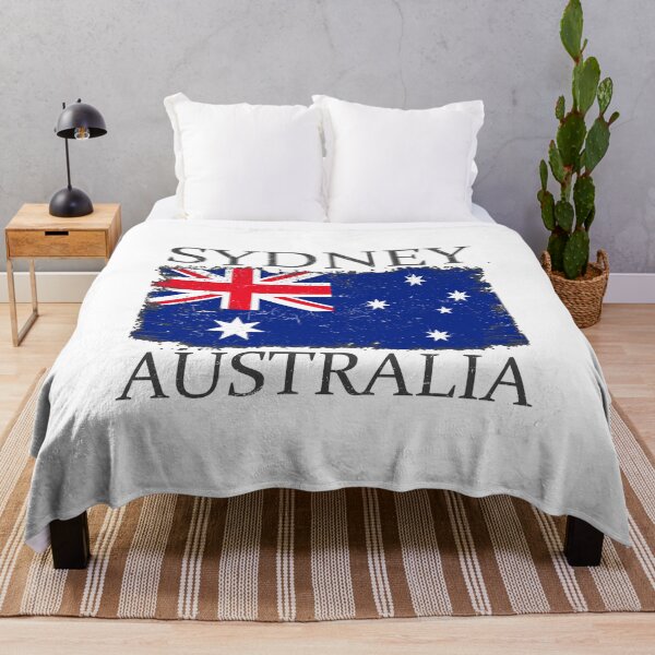 Artikelvorschau, Sydney Australia Flag Sydney Tourist Australia Visitor entworfen und verkauft von farhanhafeez.