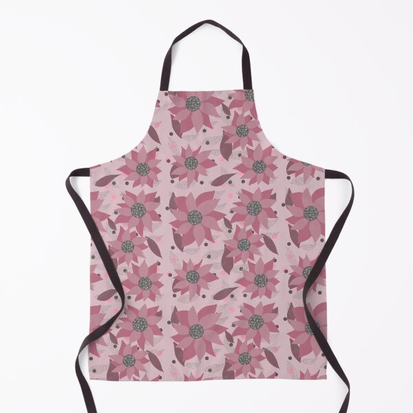 Item preview, Large Floral Pattern with Leaves and Dots in Pink designed and sold by JaygiesDesign.