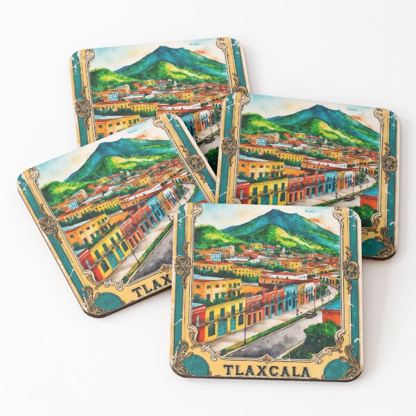 Item preview, Tlaxo Tlaxcala Mexico Magic Town Postcard Vintage Travel designed and sold by TravelPostcardGems.