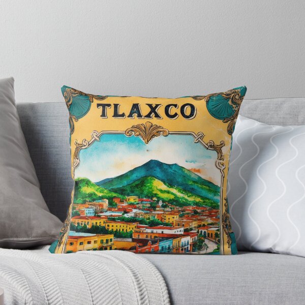Item preview, Tlaxo Tlaxcala Mexico Magic Town Postcard Vintage Travel designed and sold by TravelPostcardGems.