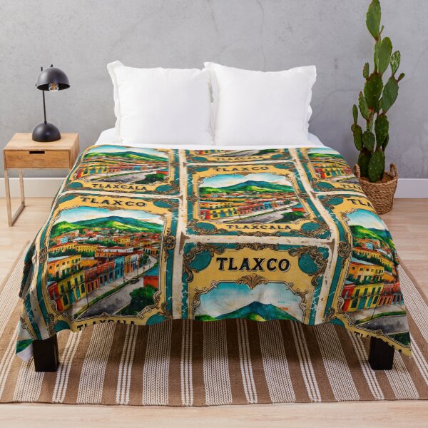 Item preview, Tlaxo Tlaxcala Mexico Magic Town Postcard Vintage Travel designed and sold by TravelPostcardGems.