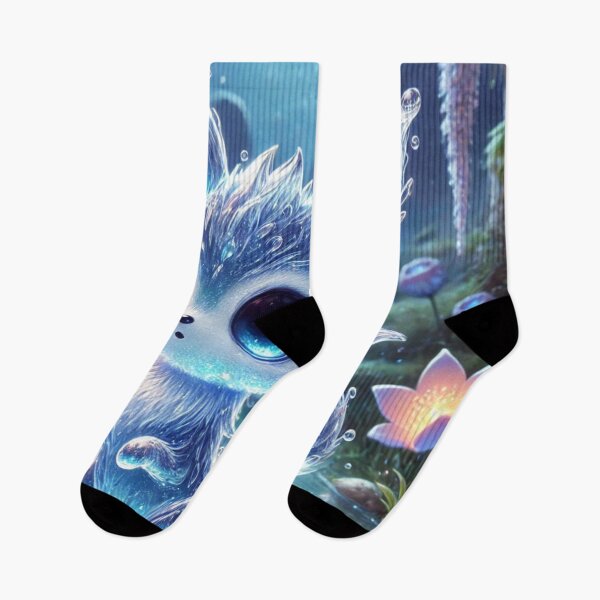 Item preview, Playful Water Fox in Enchanted Forest designed and sold by TeslaSt0re.