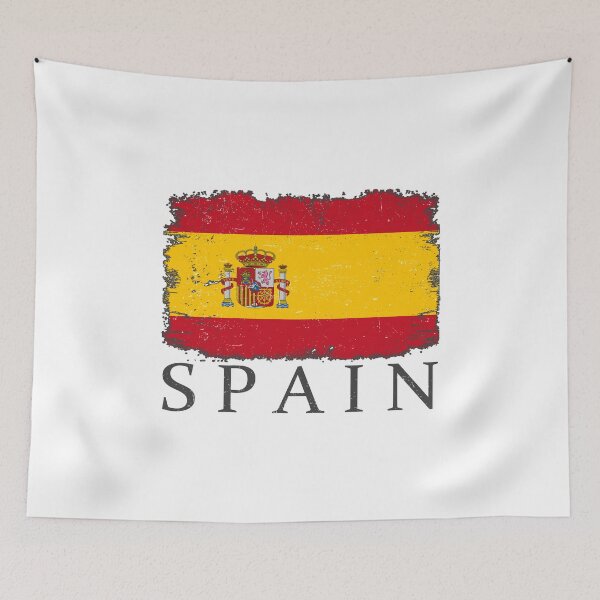 Item preview, Spain Country Flag Spain Tourist Flag Spain Team Flag designed and sold by farhanhafeez.