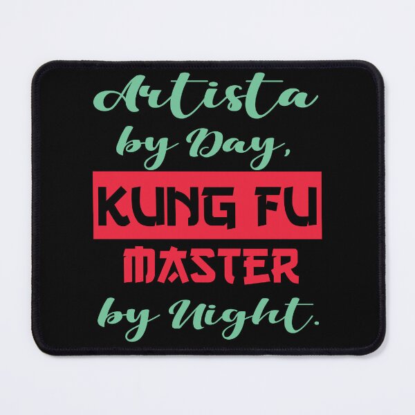 Item preview, Kung Fu Master & Artista | Dual Life | T-Shirt Design | designed and sold by TheInkyOwl-TIO.