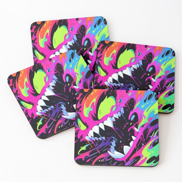 Item preview, Neon Beast: Unleashing Electric Vibrance Fury by AI designed and sold by DigitAIShop.