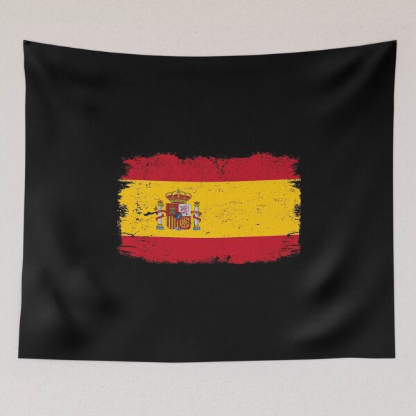 Item preview, Spain Country Flag Spain Tourist Flag Spain Team Flag designed and sold by farhanhafeez.