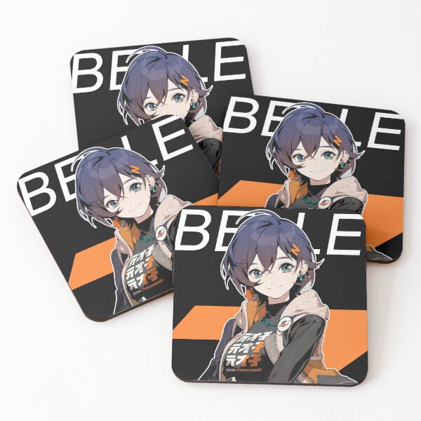 Item preview, Belle Zenless Zone Zero Shirt fan Belle ZZZ Stickers Decals ZZZ case designed and sold by ItemWaifuArt.