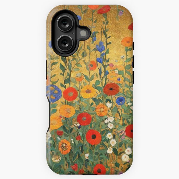Aperçu de l'œuvre Fleurs de Gustav Klimt créée et vendue par maniacfitness.