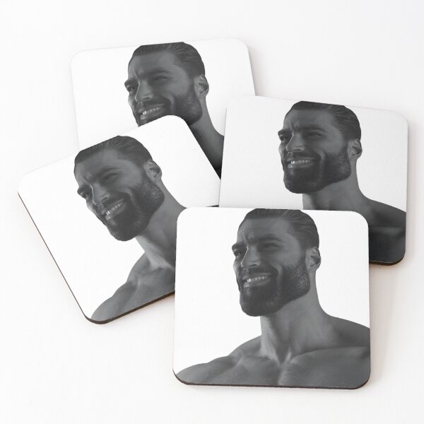 Item preview, Gigachad print designed and sold by Laktoze.