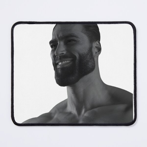 Item preview, Gigachad print designed and sold by Laktoze.