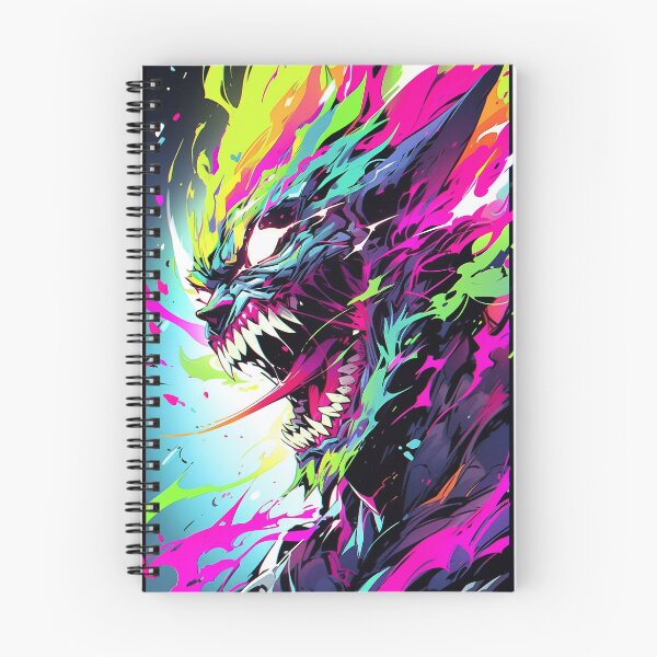 Item preview, Neon Fury Beast Unleashed by AI designed and sold by DigitAIShop.