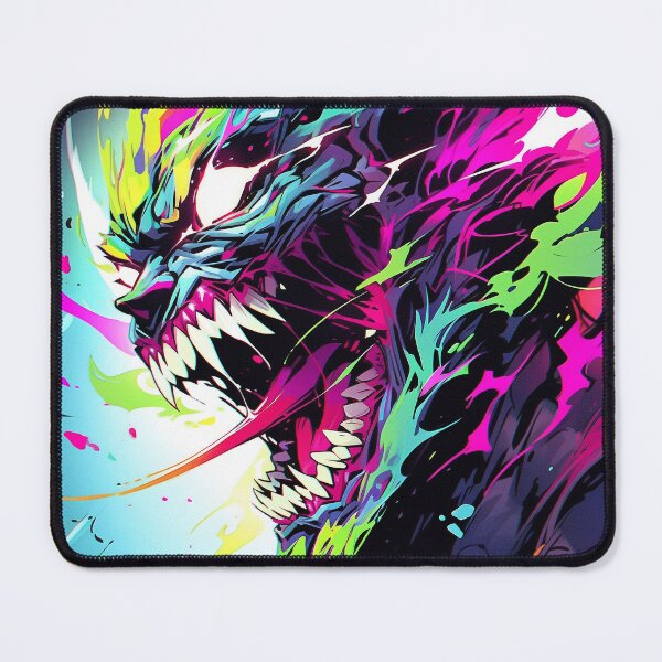 Item preview, Neon Fury Beast Unleashed by AI designed and sold by DigitAIShop.