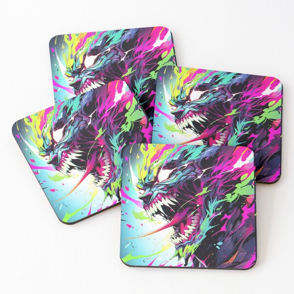 Item preview, Neon Fury Beast Unleashed by AI designed and sold by DigitAIShop.