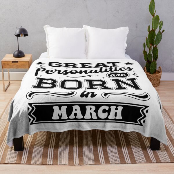 Item preview, Great Personalities Are Born In March designed and sold by TheArtism.