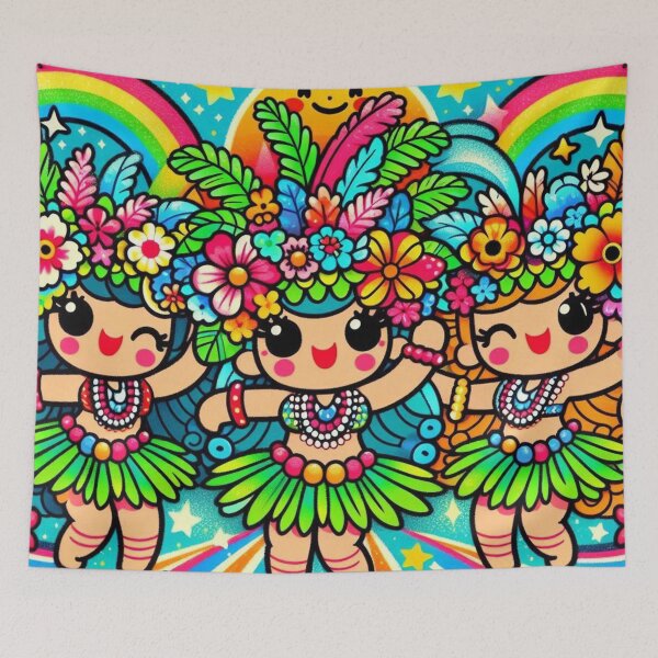 Item preview, Enchanting Hula Kids - 053 designed and sold by sagaofsilence.