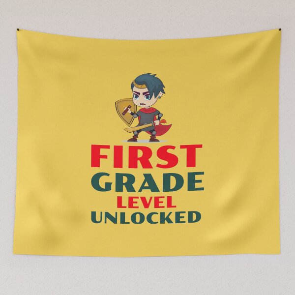 Item preview, First Grade Level Unlocked designed and sold by 87-Aesthetics.
