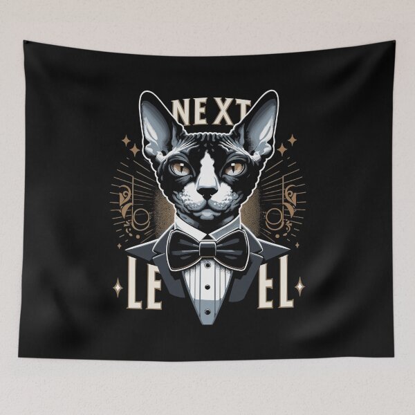 Item preview, Cornish Rex Suit Next Level Cat Gift designed and sold by Pineapple-Tree.