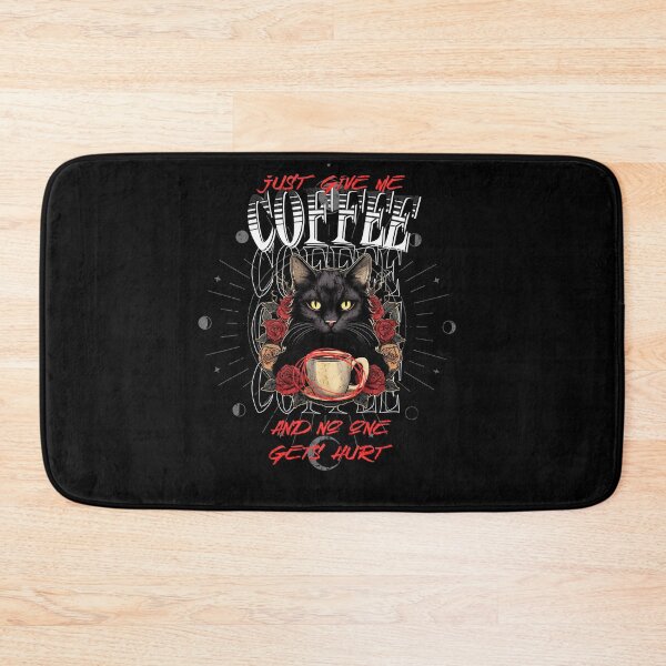 Item preview, Just Give Me Coffee and No One Gets Hurt designed and sold by EULALIA Twarog.