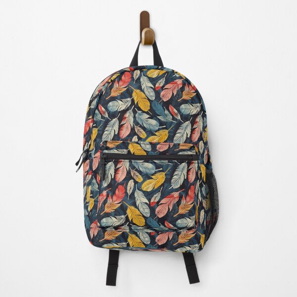 Item preview, Colorful Feathers inspired by William Morris designed and sold by Boddicca.
