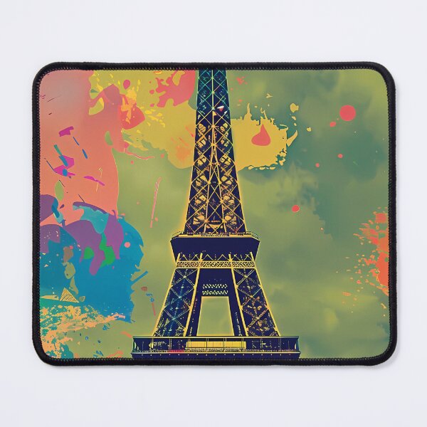 Item preview, Retro poster "Eiffel Tower" designed and sold by MidArtForge.