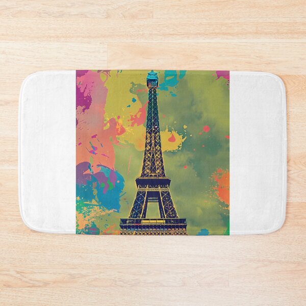 Item preview, Retro poster "Eiffel Tower" designed and sold by MidArtForge.