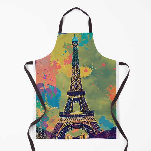 Item preview, Retro poster "Eiffel Tower" designed and sold by MidArtForge.