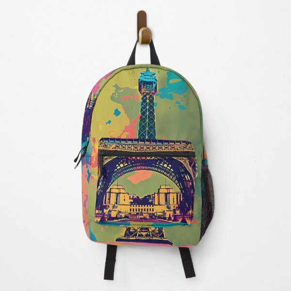 Item preview, Retro poster "Eiffel Tower" designed and sold by MidArtForge.