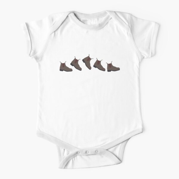 Blundstone Boots Short Sleeve Baby One Piece for Sale Redbubble