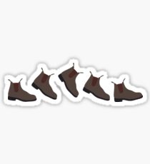 Blundstone Boots Doodle Sticker