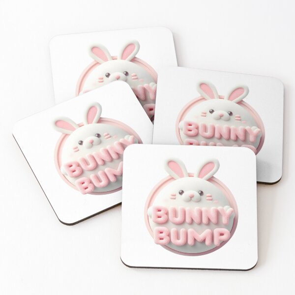 Item preview, Bunny Bump Baby Announcement Design with Cute Bunny designed and sold by StyLeHi.