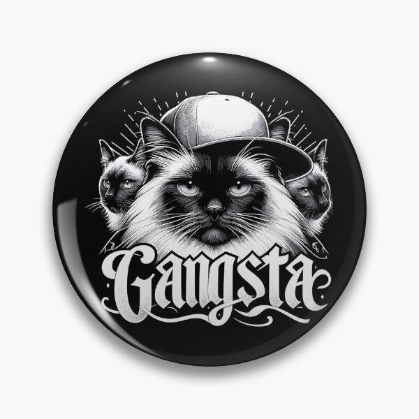 Item preview, Sacred Birman Cat Birman Cat Trio Gangsta Gift designed and sold by Pineapple-Tree.