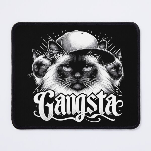 Item preview, Sacred Birman Cat Birman Cat Trio Gangsta Gift designed and sold by Pineapple-Tree.